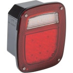 Grote G5202 박스 램프, 사이드마커, RH, 빨간색 LED : 케이엠세컨드