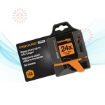 Fiskars 피스카스 박스 칼 커터 771030-1001 전문가용 교체 날, 50개입, 실버 50개 M9 : 은이삼트린카