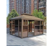 비햎 선룸 옥상 온실 옥상썬룸 썬룸 조립식썬룸 3X4m 파빌리온 G3092 아연상단 : 경자마케뜨