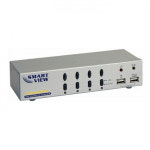 NETmate IC-714-IAUR USB 4:1 KVM 스위치 : 보성닷컴