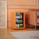 음료수냉장고 술장고 가정용술냉장고 퍼플 : 정품온