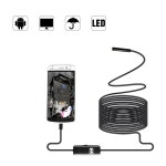 스마트폰 내시경카메라 7M 하수구 배관 누수탐지기 하수도 탐지장비 현미경 확대경 장비 : 해피굿쇼핑