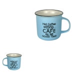 블루 도자기 머그 커피 티 음료 홈카페 사무실 아침 차 : 프렌드커머스