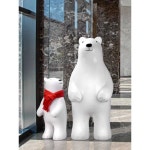 대형 조형물 북극곰 공원 카페 장식품 소품 대형 정원 : 모다mall3