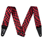펜더 WAVY CHECKERBOARD POLYESTER RED 기타스트랩 멜빵 099-0637-209 : 찰스뮤직
