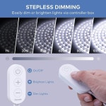 Govee 고비 면발광 LED바 화이트 LED 스트립 조명 5M 6500K, H6150 M1 : 민2트린카