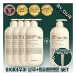 바이아우어 블랙비어 에디션 샴푸 특대용량 1017ml4개+트리트먼트 1000ml1개 : 어니스트파크