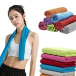 쿨타올 냉감 쿨타올 스포츠 아이스 운동 땀흡수 목걸이형 여름 : 프렌드커머스