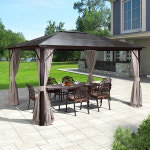 하드탑 가제보 PC 파고라 초대형 정자 캐노피 천막 펜션 야외 옥상 : 마님몰