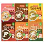 아이배냇 유아식 순한 덮밥소스 짜장3개+카레3개+소불고기2개+새우달걀2개 : 아가세이프1
