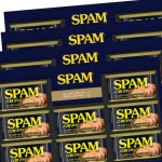 캔햄 4세트 통조림 주방 보관 가정 답례 명절 간편 선물상자 캔 요리 식품 : 살림편의점