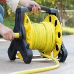 꼬이지않는 정원 릴호스 10m 고압분사기 물호스 10단 주택 물청소용 릴호수 : 팔백삼호