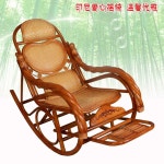 안락 흔들 의자 어르신 노인정 경로당 원목 등나무 흔들의자(M사이즈/슈프림) : 트루해외직구