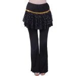 여성라인댄스복 하의 라틴 쉬폰 스커트바지 치마 의상 : 비전스마트마켓