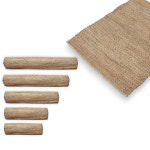 전통 멍석 돗자리 윷놀이매트 찜질방 사우나 황토방 제사 왕골 카페트형 매트 : 모도리움