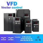 인버터 가변 주파수 드라이브 모터 속도 컨트롤 SU800 220Vto380V VFD0 75KW/1 5KW/2 2KW/3 7KW/5 5KW 1 상  SU900-G1-7.5KW : 스피드23