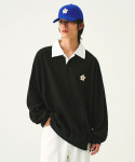 그레이버  UNISEX 플라워도트 자수 카라맨투맨_2color G(D)-CMG(25)-1-2R : SindMill