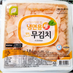 국산무우 냉면무절임 무채 초절임 2.8kg : T.G Eden