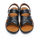 엘칸토 마쯔 남성 소가죽 X스트랩 샌들 2.5cm LCMW82M326 2컬러 택1 : 엘칸토