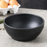인덕션 무쇠 주물 뚝배기 국밥 갈비탕 설렁탕 곰탕 알밥 해장국 비빔밥그릇 17cm : 카페에떼르