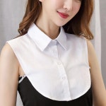 얇은 목만있는셔츠 이너 여성용 페이크 가짜카라 : eunstore