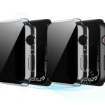 Misxi 미씨 시계 보호 필름 애플워치987 41mm 사생활 PC HD 케이스 2개입 충격 방지, 강화유리, 블랙+투명 M6 2개 : 민일팔트린카
