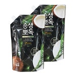 애경 순샘 뽀독 프리미엄 무향 주방세제 1L 2개 설거지 : 뉴 리밍스데이S