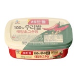 진수성찬 해찬들 100% 우리쌀 태양초 고추장 200g 진국 감칠맛 요리학원 친정 큰댁 식당 반찬 : 모든아우라