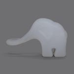 미미네아쿠아 수경재배 물꽂이 도우미 코끼리 지지대 - 반투명 : 미미네가든