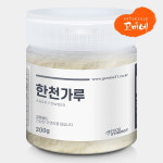 한천가루 200g(용기) 우뭇가사리 무첨가 100% : 그린라잇