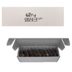 옐레크 크런치 비타민 도넛 링 초코 쿠키 200g x 10개입 답례품 카페 디저트 : 옐레크