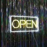 HK sell 라임 사각 OPEN LED 네온사인 24시 영업중 오픈 아크릴 간판 : 에이치케이셀