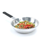 업소용 파스타 후라이팬 간편한 무코팅 알루미늄 팬 실버 가벼운 : 조씨아저씨네