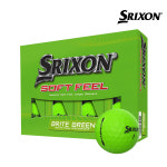 던롭 스릭슨 소프트필14 BRITE 2피스 골프공 12구 그린 : 하이오골프