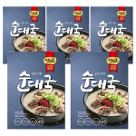 초원식품 손맛 진한 순대국 600g 5개 즉석 해장 국 탕 안주 D : 리빙코리아