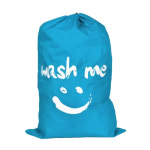 1PC 미소 모양 나일론 세탁 가방 워시 나 여행용 보관 주머니 기계 세탁가능 더러운 옷 Drawstring : 큐티한그리즐리