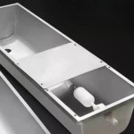 얼지않는 염소 물통 겨울용 목장 항온 여물통 축사 양용 음수대 디스펜서 01. 배수구+플로팅볼 1m : 황금보따리상점