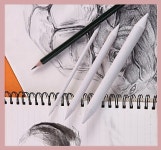 데생 수정기 드로잉 스케치 종이 지우개 3종 찰필 미술 음영 연필 그라데이션 콘테 : 서진마켓no.1