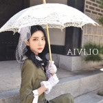 레이스 양산 화이트 개화기의상 경성의상 : 지에스24