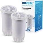 ICEPURE 6단계 정수기 필터 교체용 ZR-017 ZR-001 ZR-003 ZR-004 ZR-006 ZR-008 ZR-012 ZR-600 ZP-010 0-TDS 2팩 : 메빅스