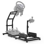 Anman Racing Simulator 마운트는 PC PS4 XBOX ONE 레이싱 휠 스탠드 비디오 게임용이며 Logitech G25/27 G29 G920/923 Fanat... 