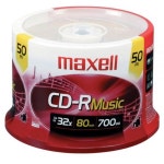 Maxell - Media 32x Cd-r For Music 50 스핀들 (625156) 176277 : 모아픽 Moapick