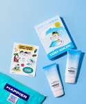 [오롤리데이 에디션] 스킨핏 수분 선크림 플러스 50ml 1+1+스티커 기획세트 SPF50+ PA++++ : 포리프 마켓