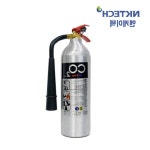 분말소화기 알루미늄 엔케이텍 은색 이산화탄소 2.3kg CO2소화기 : 루크케이