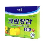 크린랲 200매 x 1팩 크린장갑 중 위생장갑 비닐장갑 (한솔) 1개 크린랲 대 30cm x 100m 크린랩 : 아디포 스토어