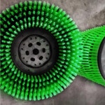 나일론 광배터리 패널 청소 도구 태양광 발전소 더블 디스크 브러시 1. Cleaning Brush : 오더박스13호점