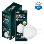 유한킴벌리크린가드 국산 수프림플러스 KF94 마스크 대형 25매 끈조절 5중 필터 : 아디브 스토어