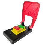 정지 비상 전자기 KJD17B 푸시버튼 산업용 KEDU KJD1 16 스위치 있는 커버가 : 리을트리