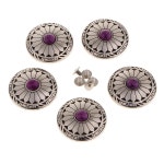 빈티지 리벳 나사 백 서양식 가죽 공예 단추 1. Black : 오더박스17호점