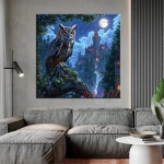 부엉이 성 그림 풀 스퀘어 라운드 드릴 페인팅 자수 크로스 홈 데코 1. J4181-4 : 딜리벌월드1호점